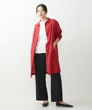 NGLJP20190 GIANNI LO GIUDICE(ジャンニ ロ ジュディチェ) センタープレスストレートパンツ ブラック