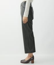 NGLJQ21270 GIANNI LO GIUDICE(ジャンニ ロ ジュディチェ) ウエットレザーストレートパンツ ブラック