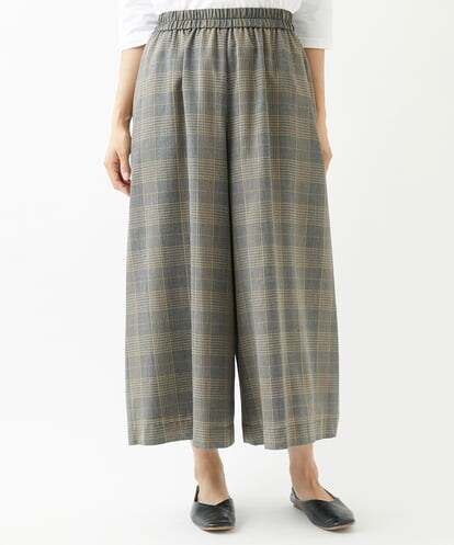 NGLJS02250 GIANNI LO GIUDICE [洗える・日本製]プロヴィスチェックパンツ
