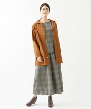 NGLJS02250 GIANNI LO GIUDICE(ジャンニ ロ ジュディチェ) [洗える・日本製]プロヴィスチェックパンツ ベージュ