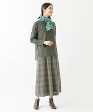 NGLJS02250 GIANNI LO GIUDICE(ジャンニ ロ ジュディチェ) [洗える・日本製]プロヴィスチェックパンツ ベージュ