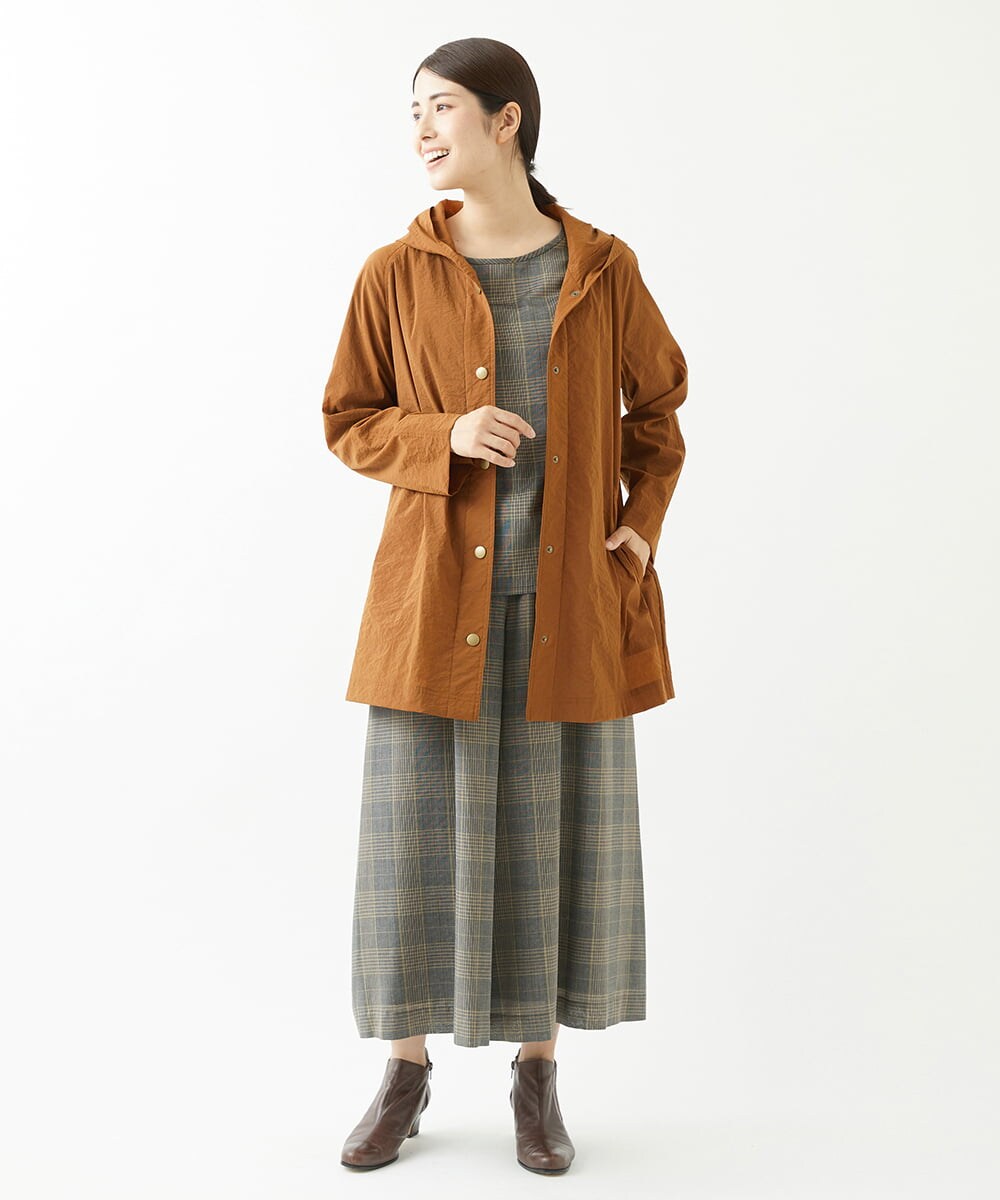 NGLJS02250 GIANNI LO GIUDICE(ジャンニ ロ ジュディチェ) [洗える・日本製]プロヴィスチェックパンツ ベージュ