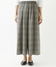 NGLJS02250 GIANNI LO GIUDICE(ジャンニ ロ ジュディチェ) [洗える・日本製]プロヴィスチェックパンツ ベージュ