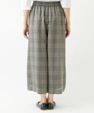 NGLJS02250 GIANNI LO GIUDICE(ジャンニ ロ ジュディチェ) [洗える・日本製]プロヴィスチェックパンツ ベージュ