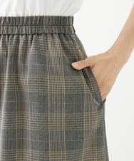 NGLJS02250 GIANNI LO GIUDICE(ジャンニ ロ ジュディチェ) [洗える・日本製]プロヴィスチェックパンツ ベージュ