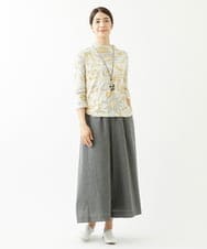 NGLJS02250 GIANNI LO GIUDICE(ジャンニ ロ ジュディチェ) [洗える・日本製]プロヴィスチェックパンツ ダークグレー