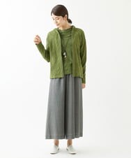 NGLJS02250 GIANNI LO GIUDICE(ジャンニ ロ ジュディチェ) [洗える・日本製]プロヴィスチェックパンツ ダークグレー