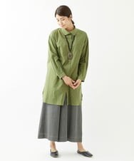 NGLJS02250 GIANNI LO GIUDICE(ジャンニ ロ ジュディチェ) [洗える・日本製]プロヴィスチェックパンツ ダークグレー