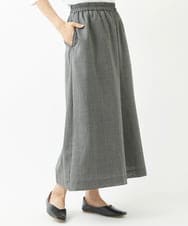 NGLJS02250 GIANNI LO GIUDICE(ジャンニ ロ ジュディチェ) [洗える・日本製]プロヴィスチェックパンツ ダークグレー