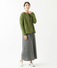NGLJS02250 GIANNI LO GIUDICE(ジャンニ ロ ジュディチェ) [洗える・日本製]プロヴィスチェックパンツ ダークグレー