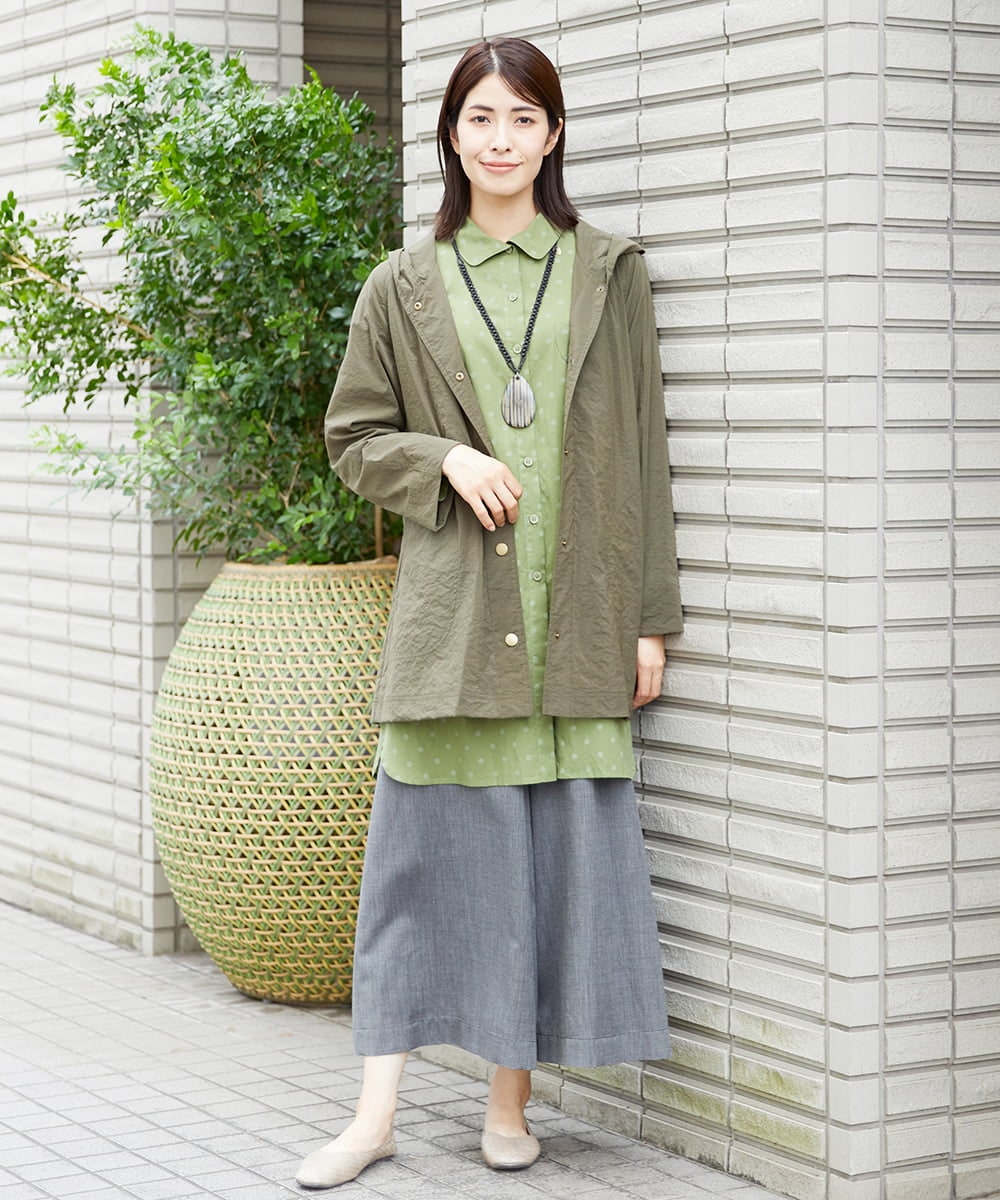 NGLJS02250 GIANNI LO GIUDICE(ジャンニ ロ ジュディチェ) [洗える・日本製]プロヴィスチェックパンツ ダークグレー
