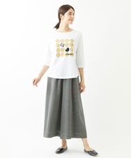 NGLJS02250 GIANNI LO GIUDICE(ジャンニ ロ ジュディチェ) [洗える・日本製]プロヴィスチェックパンツ ダークグレー