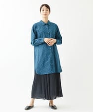 NGLJS05270 GIANNI LO GIUDICE(ジャンニ ロ ジュディチェ) 強撚割繊エアフロープリーツパンツ ブラック