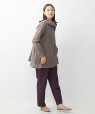 NGLJS20250 GIANNI LO GIUDICE(ジャンニ ロ ジュディチェ) [洗える]ステッチドビーパンツ パープル