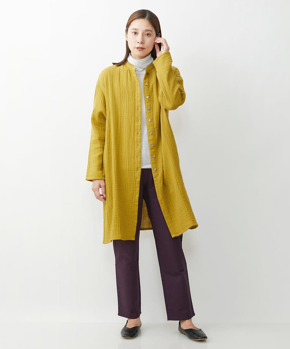 NGLJS20250 GIANNI LO GIUDICE(ジャンニ ロ ジュディチェ) [洗える]ステッチドビーパンツ パープル