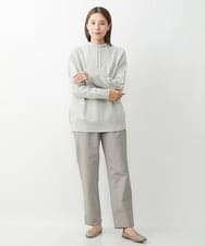 NGLJS20250 GIANNI LO GIUDICE(ジャンニ ロ ジュディチェ) [洗える]ステッチドビーパンツ グレー
