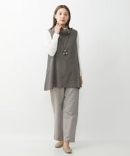 NGLJS20250 GIANNI LO GIUDICE(ジャンニ ロ ジュディチェ) [洗える]ステッチドビーパンツ グレー