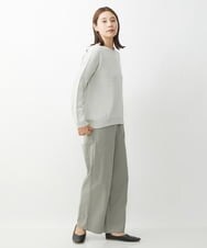 NGLJS22210 GIANNI LO GIUDICE(ジャンニ ロ ジュディチェ) [洗える]コットンスラブツイルパンツ ライトカーキ