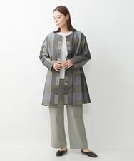 NGLJS22210 GIANNI LO GIUDICE(ジャンニ ロ ジュディチェ) [洗える]コットンスラブツイルパンツ ライトカーキ