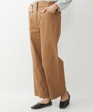 NGLJS22210 GIANNI LO GIUDICE(ジャンニ ロ ジュディチェ) [洗える]コットンスラブツイルパンツ ベージュ