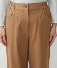 NGLJS22210 GIANNI LO GIUDICE(ジャンニ ロ ジュディチェ) [洗える]コットンスラブツイルパンツ ベージュ