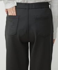 NGLJS30230 GIANNI LO GIUDICE(ジャンニ ロ ジュディチェ) [洗える・リバーシブル]ダンボールチェック柄ガウチョパンツ ネイビー