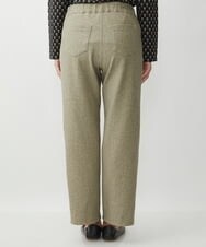 NGLJS31230 GIANNI LO GIUDICE(ジャンニ ロ ジュディチェ) [洗える・日本製]コットンポンチツィードプリントパンツ ベージュ