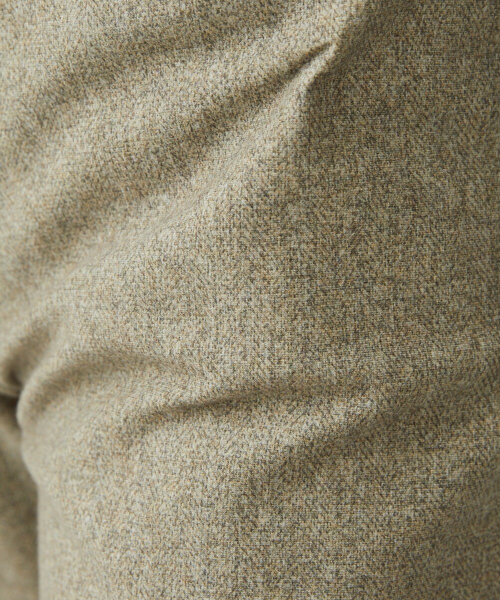 NGLJS31230 GIANNI LO GIUDICE(ジャンニ ロ ジュディチェ) [洗える・日本製]コットンポンチツィードプリントパンツ ベージュ