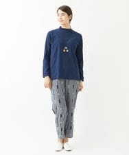 NGLJU10300 GIANNI LO GIUDICE(ジャンニ ロ ジュディチェ) ピッコロキューブドビーパンツ ネイビー
