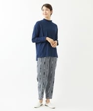 NGLJU10300 GIANNI LO GIUDICE(ジャンニ ロ ジュディチェ) ピッコロキューブドビーパンツ ネイビー