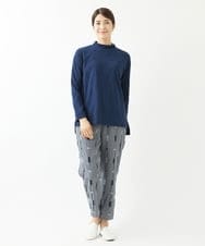 NGLJU10300 GIANNI LO GIUDICE(ジャンニ ロ ジュディチェ) ピッコロキューブドビーパンツ ネイビー