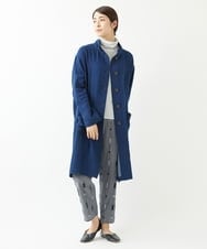 NGLJU10300 GIANNI LO GIUDICE(ジャンニ ロ ジュディチェ) ピッコロキューブドビーパンツ ネイビー