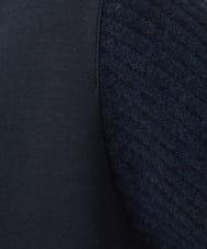 NGPAF12360 GIANNI LO GIUDICE(ジャンニ ロ ジュディチェ) [洗える]ＭＥＥＴダンボールニットワンピース ネイビー