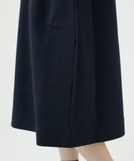 NGPAF12360 GIANNI LO GIUDICE(ジャンニ ロ ジュディチェ) [洗える]ＭＥＥＴダンボールニットワンピース ネイビー