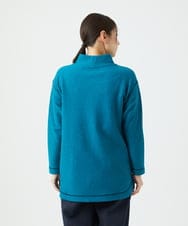 NGPAF18270 GIANNI LO GIUDICE(ジャンニ ロ ジュディチェ) [日本製]ウールマイクロループチュニック ブルー