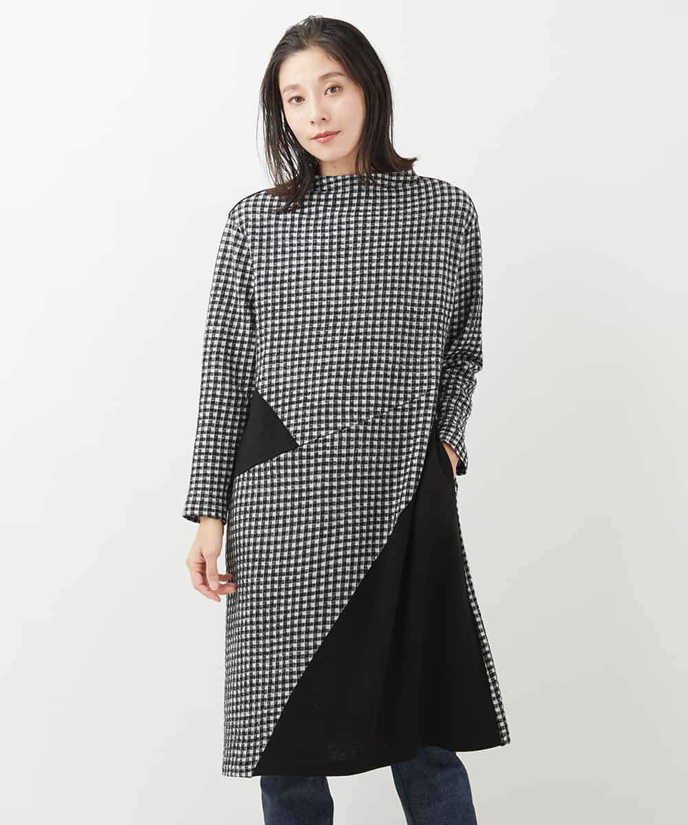 洗える 日本製 ウールギンガムチェックワンピース ワンピース Gianni Lo Giudice ジャンニ ロ ジュディチェ イトキン オンラインストア