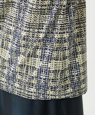 NGPHA01200 GIANNI LO GIUDICE(ジャンニ ロ ジュディチェ) [接触冷感・洗える]ジオメトリックプリントチュニック グリーン