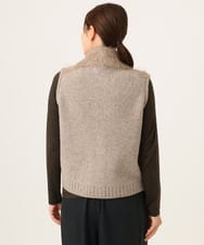 NGSAH36290 GIANNI LO GIUDICE(ジャンニ ロ ジュディチェ) アルパカファーベスト ベージュ