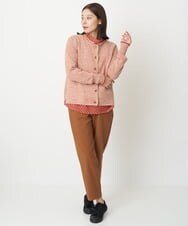 NGSAV50270 GIANNI LO GIUDICE(ジャンニ ロ ジュディチェ) [日本製]シーレニットカーディガン レッド