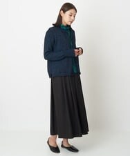 NGSAV50270 GIANNI LO GIUDICE(ジャンニ ロ ジュディチェ) [日本製]シーレニットカーディガン ネイビー