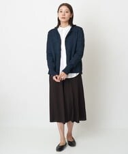 NGSAV50270 GIANNI LO GIUDICE(ジャンニ ロ ジュディチェ) [日本製]シーレニットカーディガン ネイビー