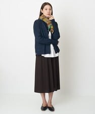 NGSAV50270 GIANNI LO GIUDICE(ジャンニ ロ ジュディチェ) [日本製]シーレニットカーディガン ネイビー