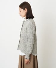 NGSAV50270 GIANNI LO GIUDICE(ジャンニ ロ ジュディチェ) [日本製]シーレニットカーディガン ライトグレー