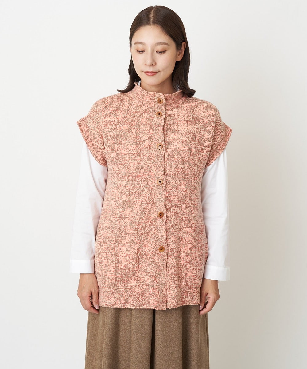 日本製]シーレロングニットジレ(その他のジャケット・スーツ) | GIANNI