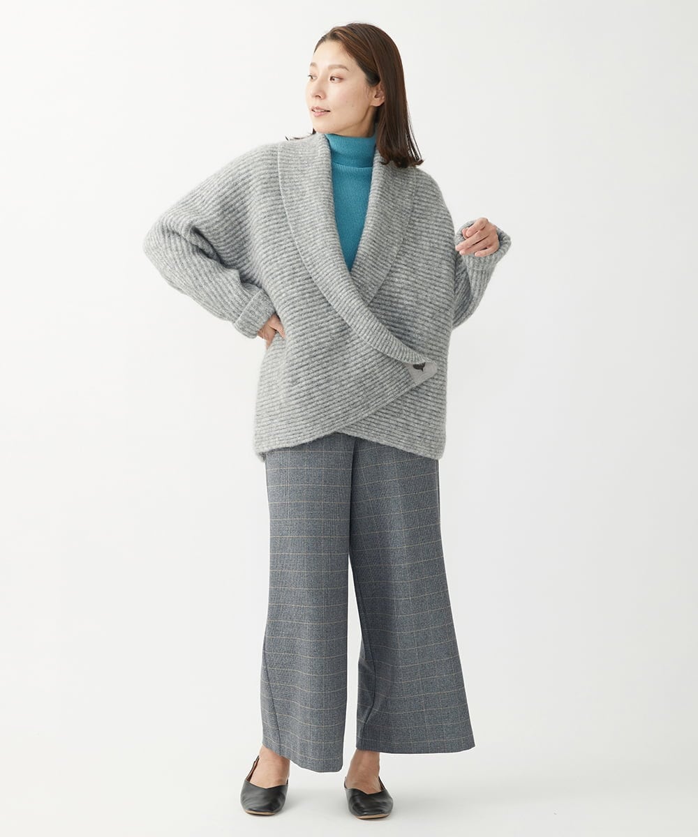 NGSAW31390 GIANNI LO GIUDICE(ジャンニ ロ ジュディチェ) VENICEモヘヤジャケット グレー