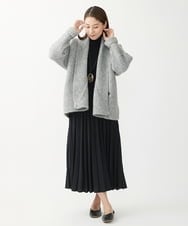 NGSAW31390 GIANNI LO GIUDICE(ジャンニ ロ ジュディチェ) VENICEモヘヤジャケット グレー