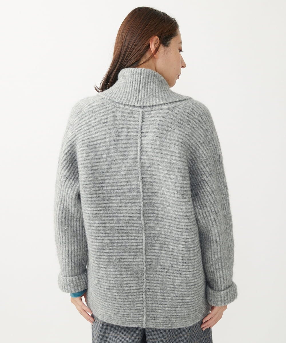 NGSAW31390 GIANNI LO GIUDICE(ジャンニ ロ ジュディチェ) VENICEモヘヤジャケット グレー