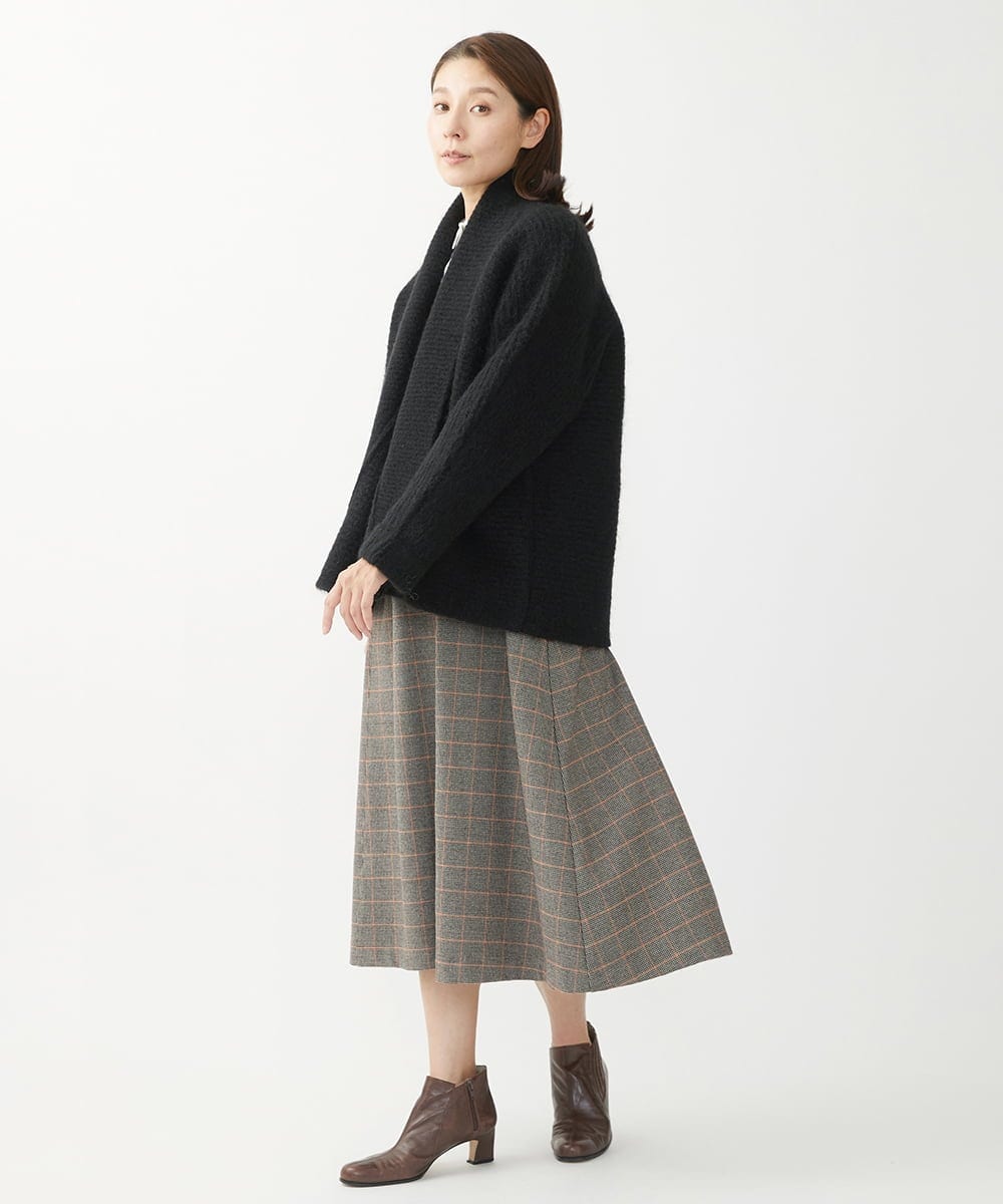 NGSAW31390 GIANNI LO GIUDICE(ジャンニ ロ ジュディチェ) VENICEモヘヤジャケット ブラック