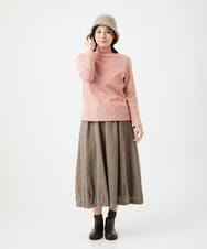 NGSCE50270 GIANNI LO GIUDICE(ジャンニ ロ ジュディチェ) [洗える]ウール混リブニットカーディガン ピンク