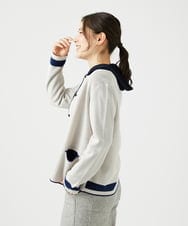 NGSED10270 GIANNI LO GIUDICE(ジャンニ ロ ジュディチェ) [洗える]ドライコットンニットカーディガン ベージュ